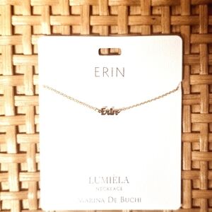 Lumiela Name Necklace Marina De Buchi- Erin